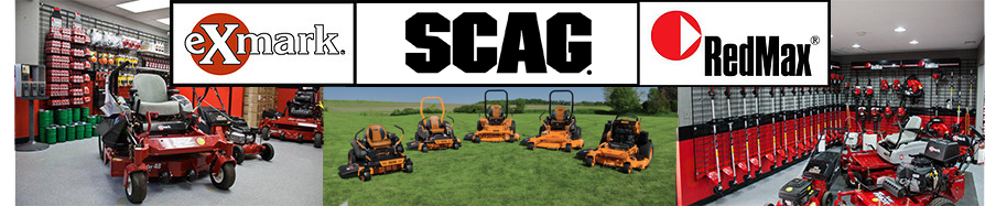 Our Three Brands, Exmark, Scag, and Redmax